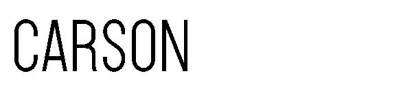 Carson字体