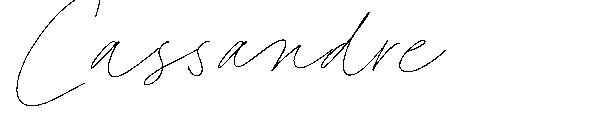 Cassandre字体