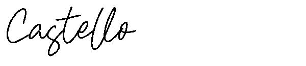 Castello字体