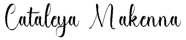 Cataleya Makenna字体