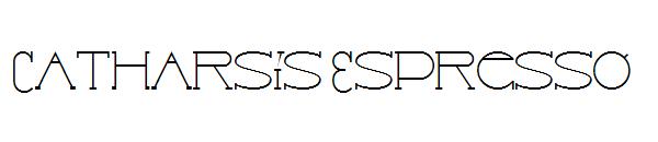 Catharsis Espresso字体