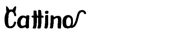 Cattino字体