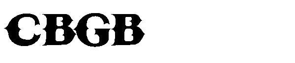 CBGB字体