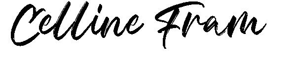 Celline Fram字体