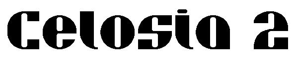 Celosia 2字体