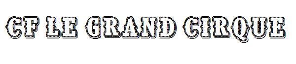 CF Le grand cirque字体