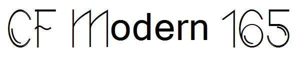 CF Modern 165字体