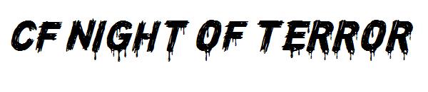 CF Night of Terror字体