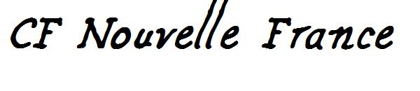 CF Nouvelle France字体