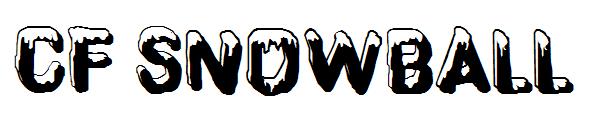 CF SnowBall字体