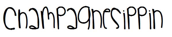 ChampagneSippin字体