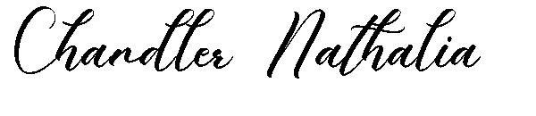Chandler Nathalia字体