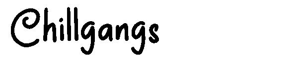Chillgangs字体