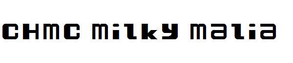 CHMC Milky Malia字体