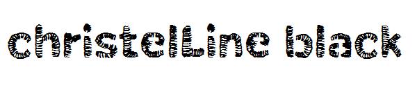 christelLine black字体