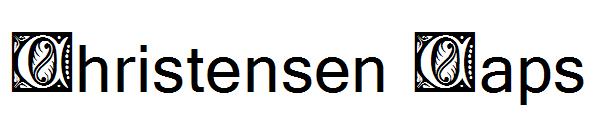 Christensen Caps字体