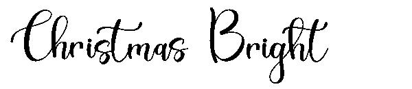Christmas Bright字体