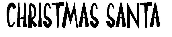 Christmas Santa字体