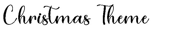 Christmas Theme字体