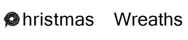 Christmas Wreaths字体