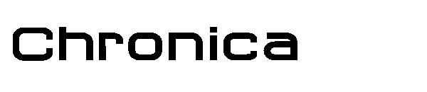 Chronica字体