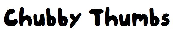 Chubby Thumbs字体