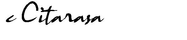 c Citarasa字体