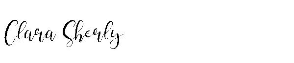 Clara Sherly字体