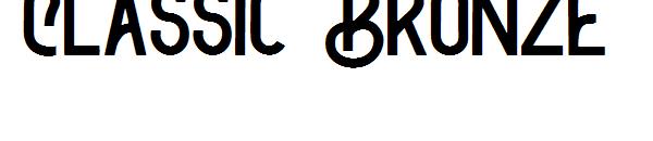 Classic Bronze字体