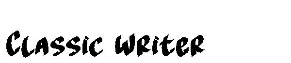 Classic Writer字体