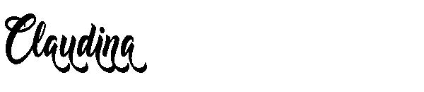 Claudina字体