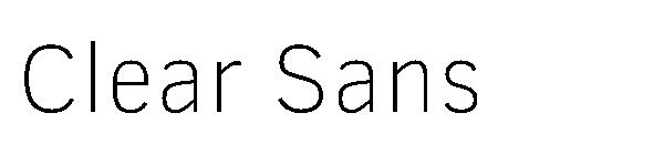 Clear Sans字体