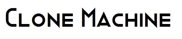 Clone Machine字体
