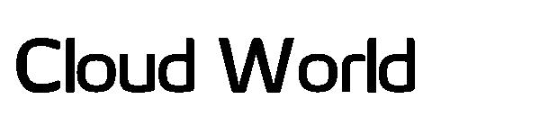 Cloud World字体