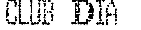 Club Dia字体