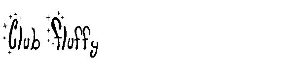 Club Fluffy字体