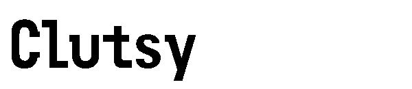 Clutsy字体