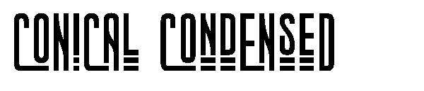 CONICAL CONDENSED字体