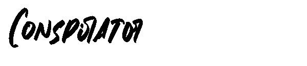 Conspirator字体