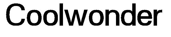 Coolwonder字体