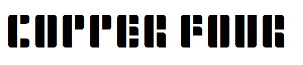Copper Four字体