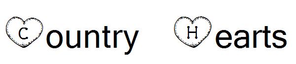 Country Hearts字体