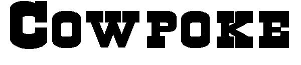 Cowpoke字体