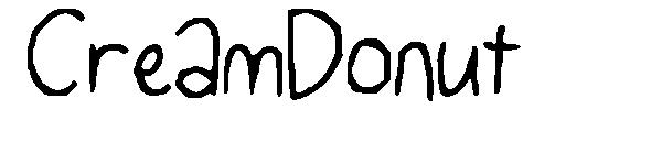 CreamDonut字体
