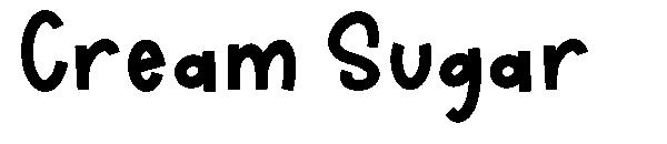 Cream Sugar字体