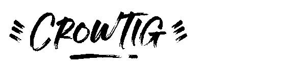 Crowtig字体