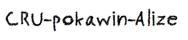 CRU-pokawin-Alize字体