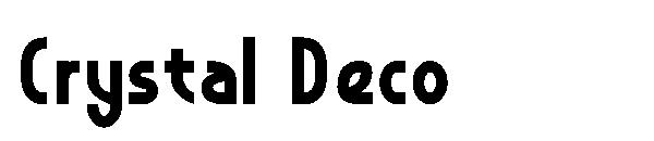 Crystal Deco字体