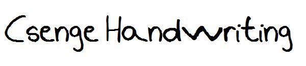 Csenge Handwriting字体