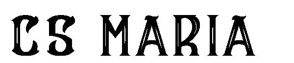 CS Maria字体